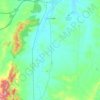 Tirrannaville topographic map, elevation, terrain