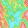 Argentat topographic map, elevation, terrain