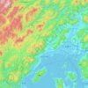 Hatsukaichi topographic map, elevation, terrain