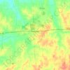 Oakland topographic map, elevation, terrain