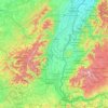 L'Ill topographic map, elevation, terrain