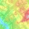 Saints-Anges topographic map, elevation, terrain