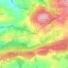 Tréogan topographic map, elevation, terrain