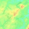 Fairfield Glade topographic map, elevation, terrain