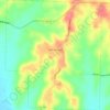 Ben Lomond topographic map, elevation, terrain