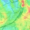 Chippendale topographic map, elevation, terrain