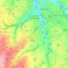 Pfarrkirchen bei Bad Hall topographic map, elevation, terrain