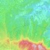 Marganell topographic map, elevation, terrain