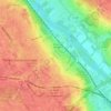 Mousseau topographic map, elevation, terrain