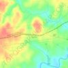 Carlton topographic map, elevation, terrain