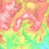 Ares del Maestre topographic map, elevation, terrain