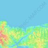Prince Edward Island National Park topographic map, elevation, terrain