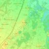 Erstein topographic map, elevation, terrain