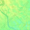 Paroo topographic map, elevation, terrain