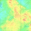 Bainbridge Township topographic map, elevation, terrain
