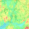 Jefferson County topographic map, elevation, terrain