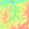 Irituia topographic map, elevation, terrain