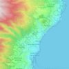 Santa Cruz de la Palma topographic map, elevation, terrain