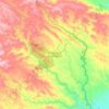 Las Navas de la Concepción topographic map, elevation, terrain