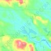 Branch Brook topographic map, elevation, terrain