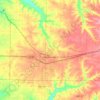 Rogersville topographic map, elevation, terrain