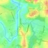 Churchill topographic map, elevation, terrain