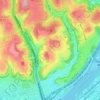 Spring Hill-City View topographic map, elevation, terrain