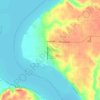 Nauvoo topographic map, elevation, terrain
