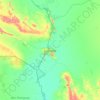 Corumbá topographic map, elevation, terrain
