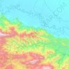 Mamberamo Tengah topographic map, elevation, terrain