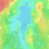 Dollar Lake topographic map, elevation, terrain
