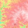 Ipê topographic map, elevation, terrain