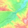 Billings topographic map, elevation, terrain