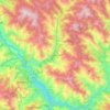 Pratapnagar topographic map, elevation, terrain
