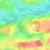 Recquignies topographic map, elevation, terrain