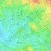 Santa Monica topographic map, elevation, terrain