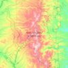 Aldo Leopold Wilderness topographic map, elevation, terrain