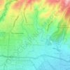 Cibeunying Kaler topographic map, elevation, terrain