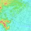 Kasama topographic map, elevation, terrain