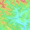 Pétervására topographic map, elevation, terrain