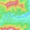 Roccasparvera topographic map, elevation, terrain