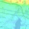 Fishbourne topographic map, elevation, terrain