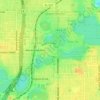 Orlando Loch Haven Park topographic map, elevation, terrain