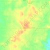 Alamo topographic map, elevation, terrain