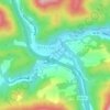 Rocky Gap topographic map, elevation, terrain