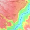 White Rock topographic map, elevation, terrain