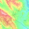 La Almarcha topographic map, elevation, terrain