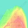 Huron County topographic map, elevation, terrain
