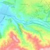 Pucyura topographic map, elevation, terrain