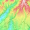 Pailherols topographic map, elevation, terrain